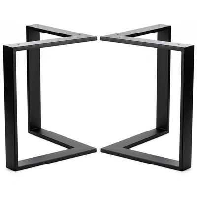 Legno di panchina in ferro fuso quadrato per funzione