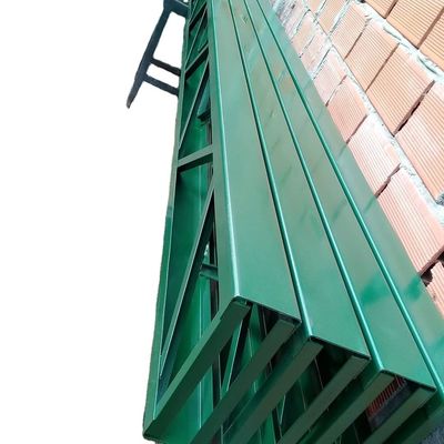 Struttura prefabbricata di tralicci in acciaio a grande telaio con composizione chimica e canale in acciaio