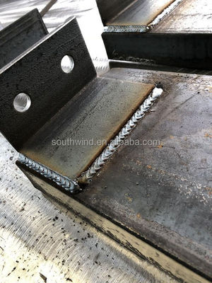 Logo personalizzato Struttura in acciaio pesante industriale con spessore da 1 a 20 mm