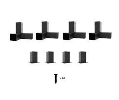 Ispezione interna/terza parte per il kit di supporti per pergola in acciaio personalizzato Hebei