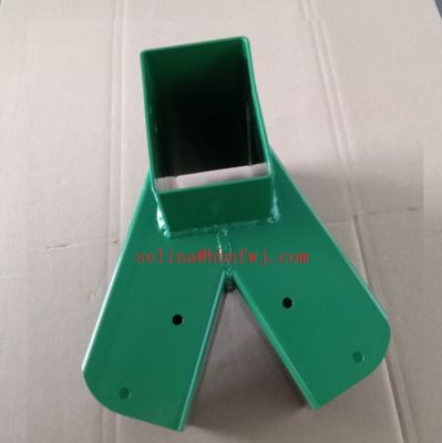 Fogli di timbraggio Fabbrica di metallo connettore di giunto con materiale di ferro in colore personalizzato