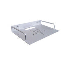 ISO9001 2008 Certificato Cromo Placcato Acciaio Mild Television Set Top Box Holder Bracket