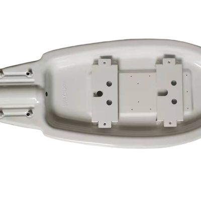 Conchiglia di lampada stradale in acciaio naturale personalizzata per soluzioni di illuminazione personalizzate