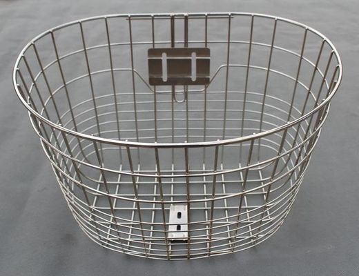 Cesto per biciclette in alluminio con disegno rimovibile OEM Precision Sheet Metal Fabrication