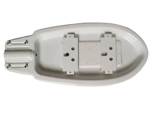Conchiglia di lampada stradale in acciaio naturale personalizzata per soluzioni di illuminazione personalizzate