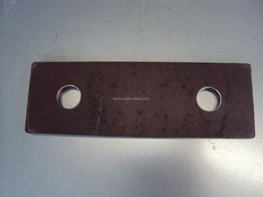 Fabbricazione di lamiere di metallo di alluminio per saldatura su misura in qualsiasi colore per supporto unilaterale