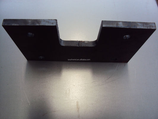 Fabbricazione di lamiere di metallo di alluminio per saldatura su misura in qualsiasi colore per supporto unilaterale