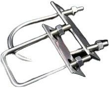 Clampe per tubi per tubi di acqua inossidabile Nanfeng con rivestimento in polvere con materiale in alluminio