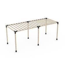 Kit di supporti per pergola in acciaio cinese a prezzi accessibili con ispezione interna e di terze parti