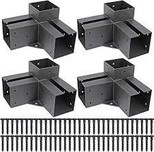 Kit di supporti per pergola in acciaio personalizzato per il mercato cinese a prezzi accessibili