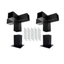 Componenti per condizionatori d'aria Kit di supporti per pergola in acciaio cinese in varie opzioni di spessore