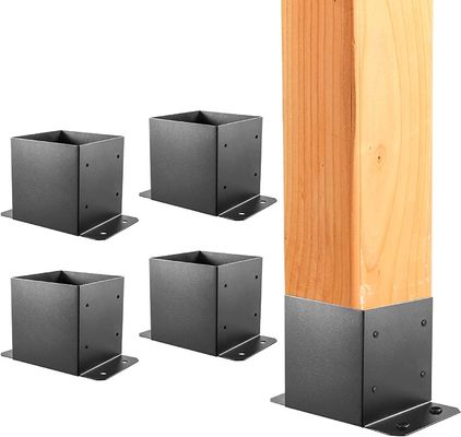 Strumento di copertura di base di metallo con supporto di potenza Disegno personalizzato Processo di piegatura Custom Black Coated