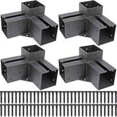 Kit di supporti per pergola in acciaio personalizzato In-house/terze parti ispezionato e approvato