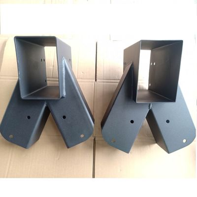 Swing corner bracket in acciaio al carbonio per set di oscillazione a trave quadrata e attrezzature da gioco per bambini