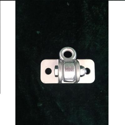 Swing corner bracket in acciaio al carbonio per set di oscillazione a trave quadrata e attrezzature da gioco per bambini