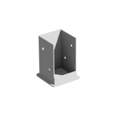 Kit di supporti per pergola in acciaio conveniente per parti di condizionatori d'aria e materiale in alluminio