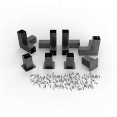 Kit di supporti per pergola in acciaio a bassi prezzi con ispezione interna e design personalizzato