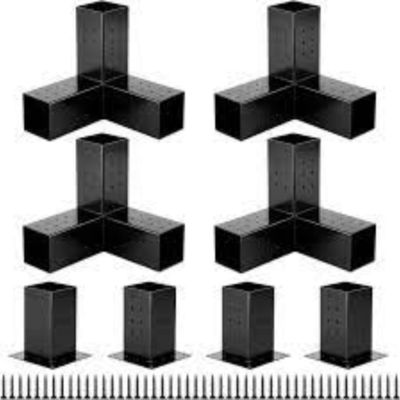 Kit di supporti per pergola in acciaio inossidabile o ottone a misura personalizzata per un design personalizzato