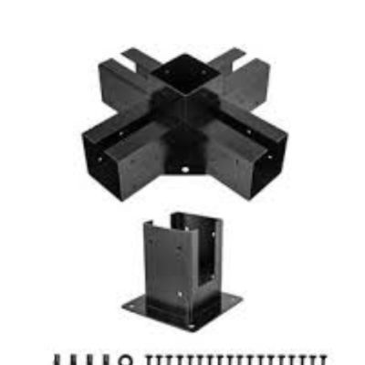 0.4-3mm Spessore di acciaio pergola brackets kit per esigenze personalizzate da Nanfeng