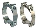Clampe metalliche personalizzate ad alta tolleranza per grande dimensione OEM Design e dimensione a prezzi accessibili