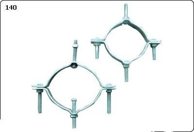 Stamping Hardware Parts Pole Clamps Customized Steel e Acciaio inossidabile ai migliori prezzi