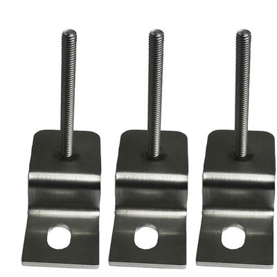 Accettabile piccolo ordine Nanfeng personalizzato Stampaggio nero supporto metallico servizio personalizzato
