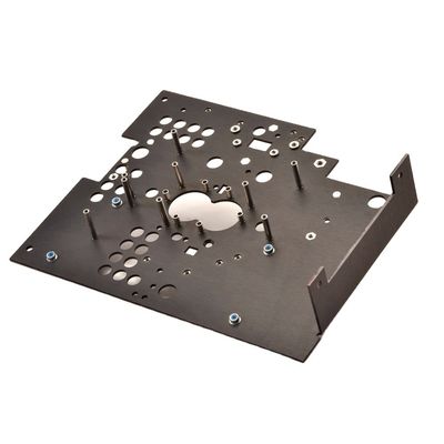 Aluminio stampato su misura Taglio laser CNC buco perforato lamiera di metallo piegatura parti
