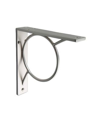 Acciaio non standard colore naturale montaggio a parete angolare galleggiante braccialetti da mensola per la decorazione domestica