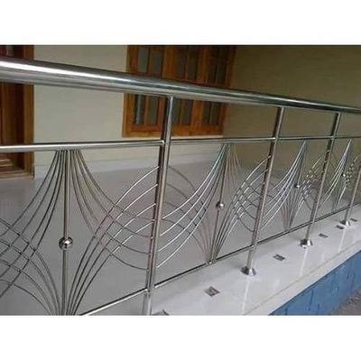 Griglia in acciaio personalizzata per scale balcone e cancello prestazioni pesanti garantite