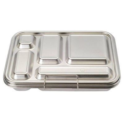 Scatola da pranzo in acciaio inossidabile personalizzata con 5 compartimenti