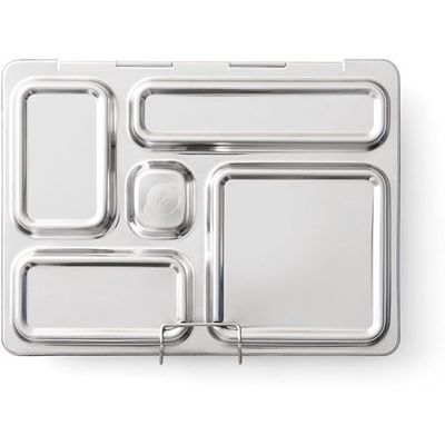 Scatola da pranzo in acciaio inossidabile personalizzata con 5 compartimenti