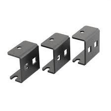 Moltipurpose 290g canale doppio fessura parete verticale metallo scaffale bracket vetro appeso