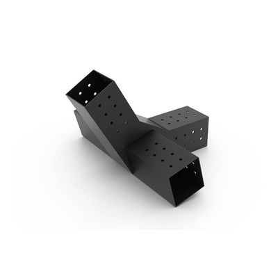 Bracket triangolare personalizzato angolo angolare a 3 vie pergola brackets 4x4 kit per gli elementi di supporto