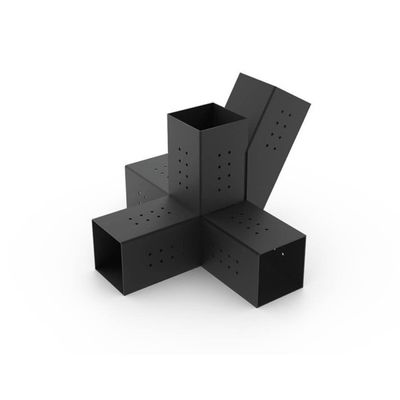 Bracket triangolare personalizzato angolo angolare a 3 vie pergola brackets 4x4 kit per gli elementi di supporto
