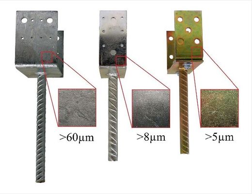 0.4-3 mm Spessore connessione in legno personalizzato giunzione per appendiabiti con rivestimento in polvere