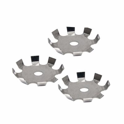 Parti di stampaggio metalliche personalizzate ad alta precisione con saldatura e verniciatura a spruzzo