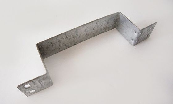 0.4-3 mm Spessore Hardware di stampaggio in alluminio Acciaio Metallo U Bracket Mural Mounting Bracket