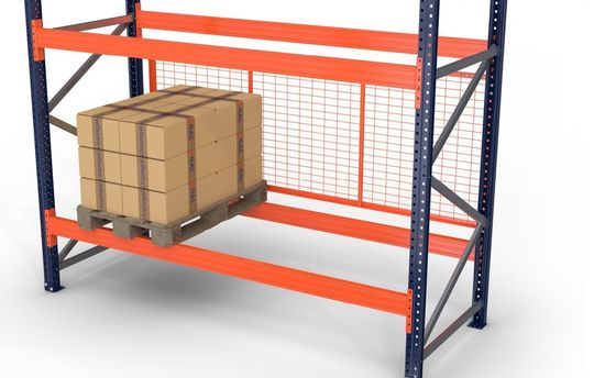 Acciaio laminato a freddo Custom OEM Pro Gulf Shelf Steel Wire Mesh Decking per pallet Racking