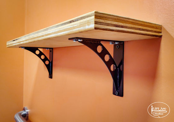 Bracket per pareti in ottone OEM personalizzato per scaffale e processo di timbraggio da Nanfeng