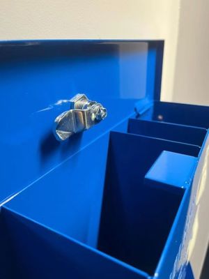 Dispensatore di pad di rivestimento in polvere di alluminio personalizzato con piccolo ordine e opzione di personalizzazione
