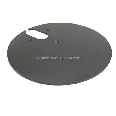 Parti metalliche in lamiera di alluminio su misura con nickel plating e stampaggio, punzonatura, piegatura