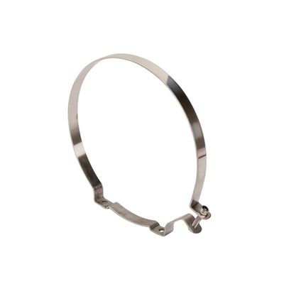 Clampe per tubi in acciaio inossidabile galvanizzate per metallo su misura con produzione