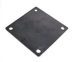 Macchine per stampaggio metallico Piastre di base rettilinee in acciaio inossidabile personalizzate per mobili