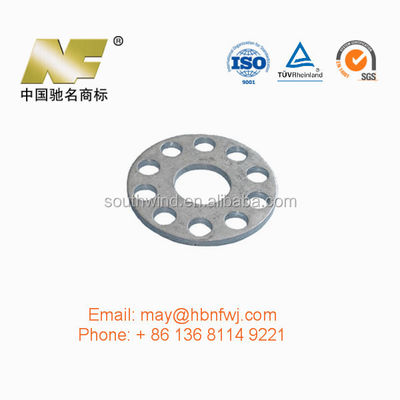 Piccoli ordini accettati Nanfeng Parti in lamiera personalizzate con rivestimento Dacromet