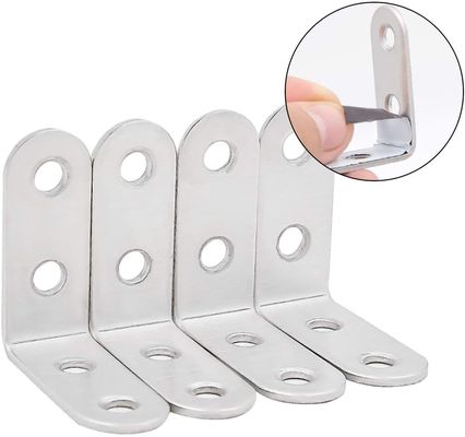 Acciaio inossidabile 304 Codice angolare per infrastrutture Spessore 0,5 mm-25 mm
