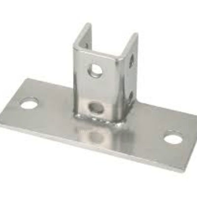 Piastra di base montata a pavimento in acciaio e acciaio inossidabile personalizzati per il centro di lavorazione CNC