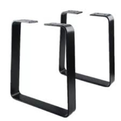 Aggiornare i vostri mobili con customisato acciaio e acciaio inossidabile bracciale gambe in legno