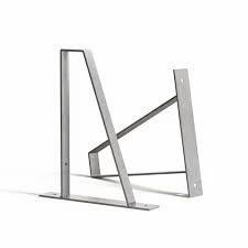 Fabbricazione in acciaio inossidabile su misura gambe di legno supporti per i vostri bisogni aziendali
