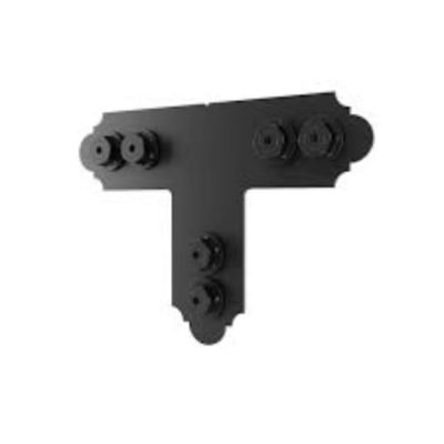 Connettore in legno di acciaio conveniente per telecomunicazioni in rivestimento in ossido nero