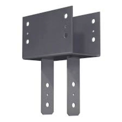Connettore in legno di acciaio conveniente per telecomunicazioni in rivestimento in ossido nero